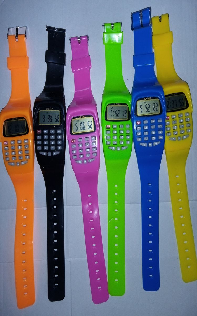 Unisex Kids Party Favour -Calculator Wrist Watches