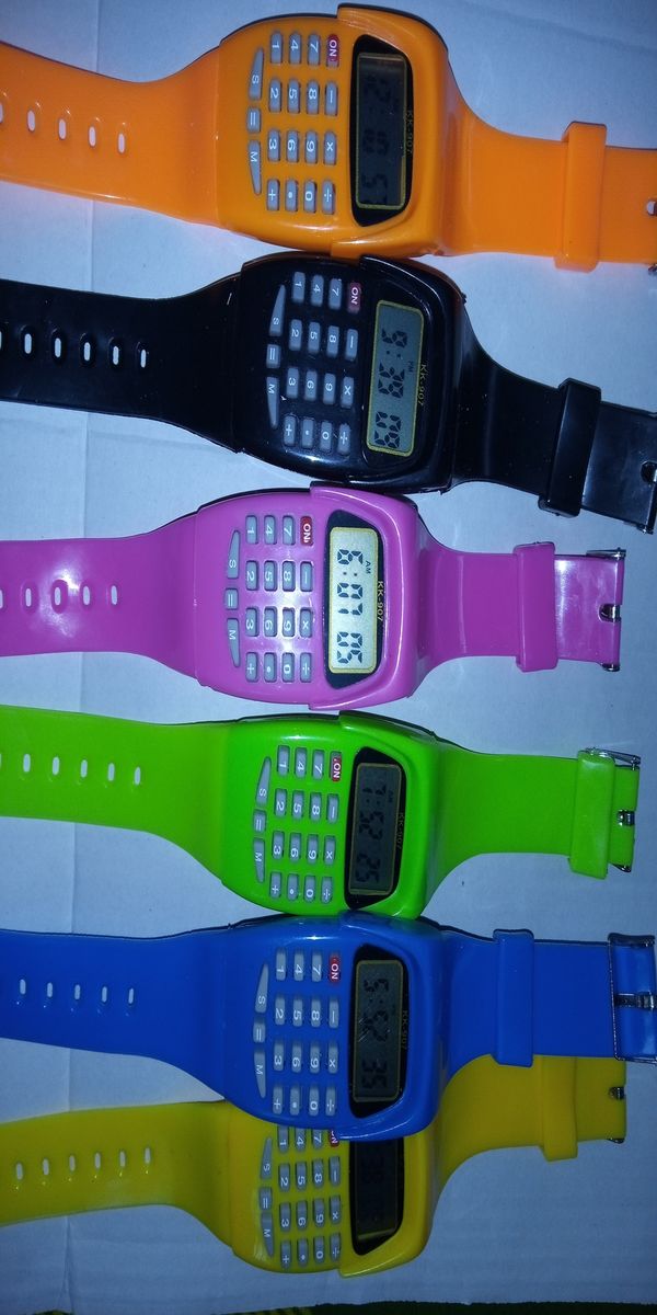 Unisex Kids Party Favour -Calculator Wrist Watches