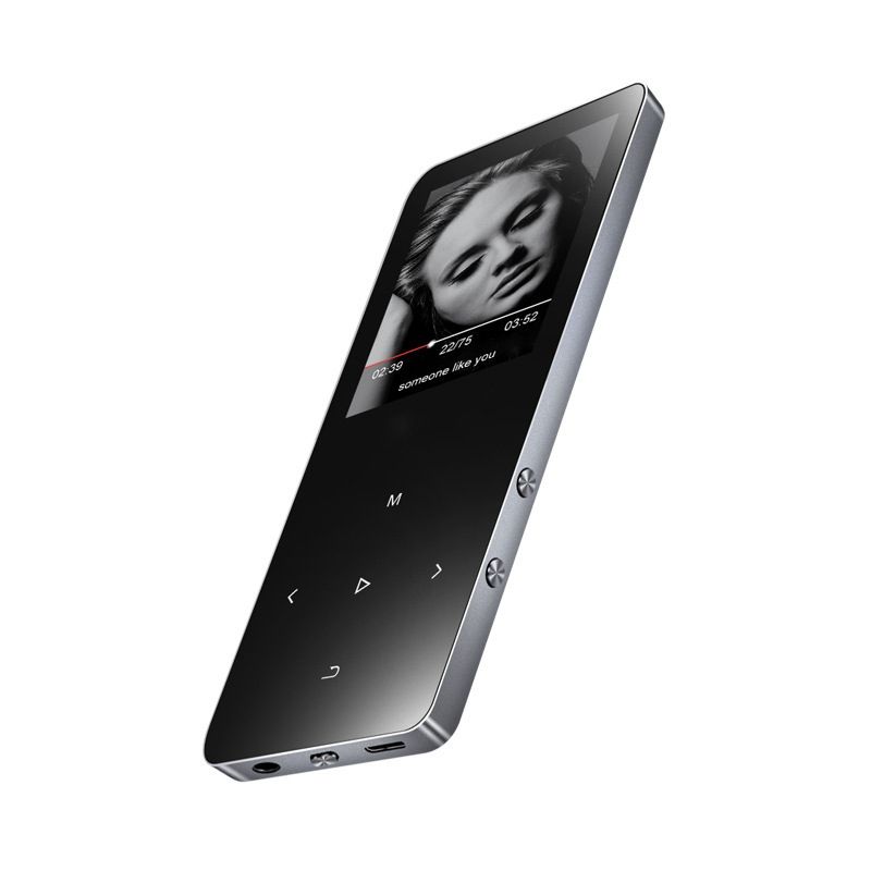 X2 1.8 Inch Touch Screen Bluetooth MP3 MP4 Music Player-Silver