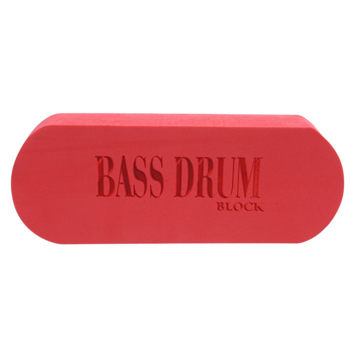 Jazz Drum Anti-slip Drum Brick Slow Anti-Moving Fixed Floor Anti-Slip Cotton Bass Drum Red