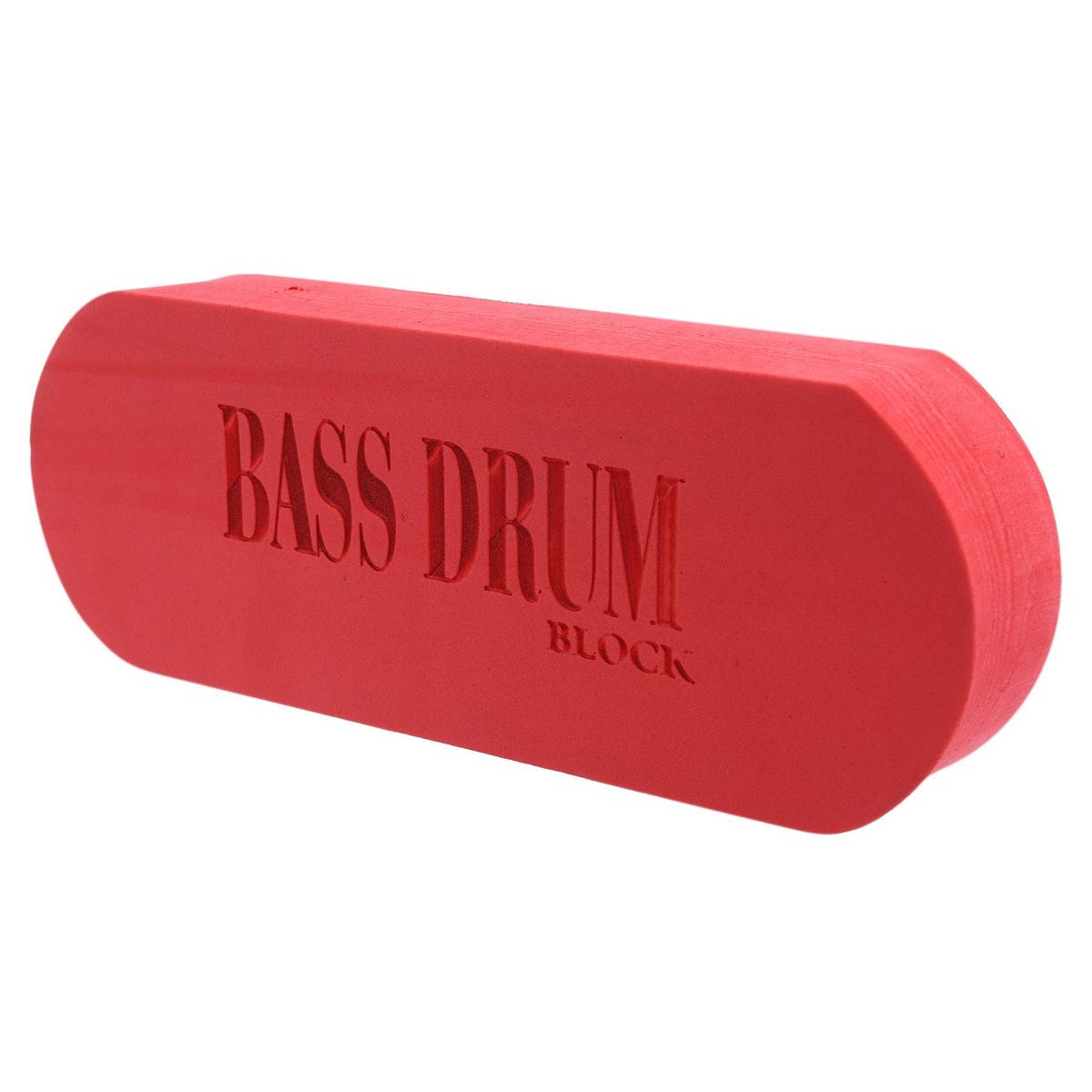 Jazz Drum Anti-slip Drum Brick Slow Anti-Moving Fixed Floor Anti-Slip Cotton Bass Drum Red