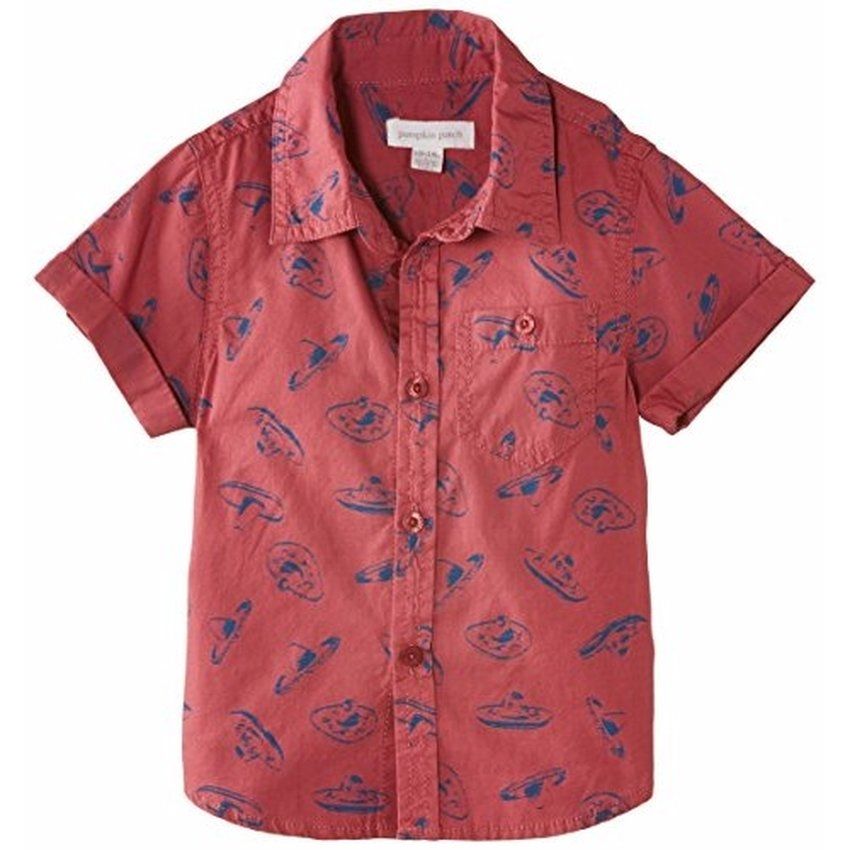 Printed SS Roll Up Shirt