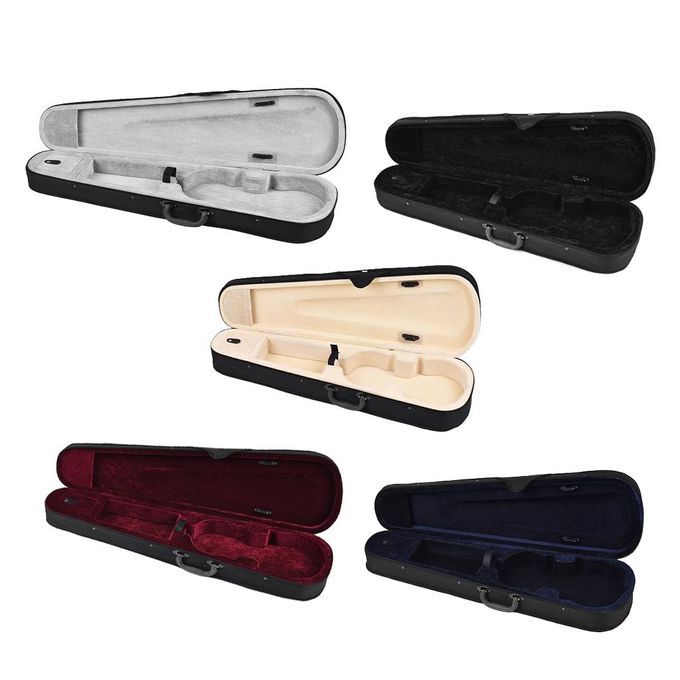 Finest Nylon Zipper Gig Bag Case Box  Inner For 1/8 Violin Beige