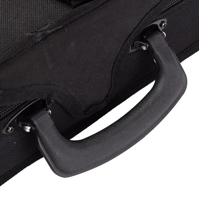 Finest Nylon Zipper Gig Bag Case Box  Inner For 1/8 Violin Beige