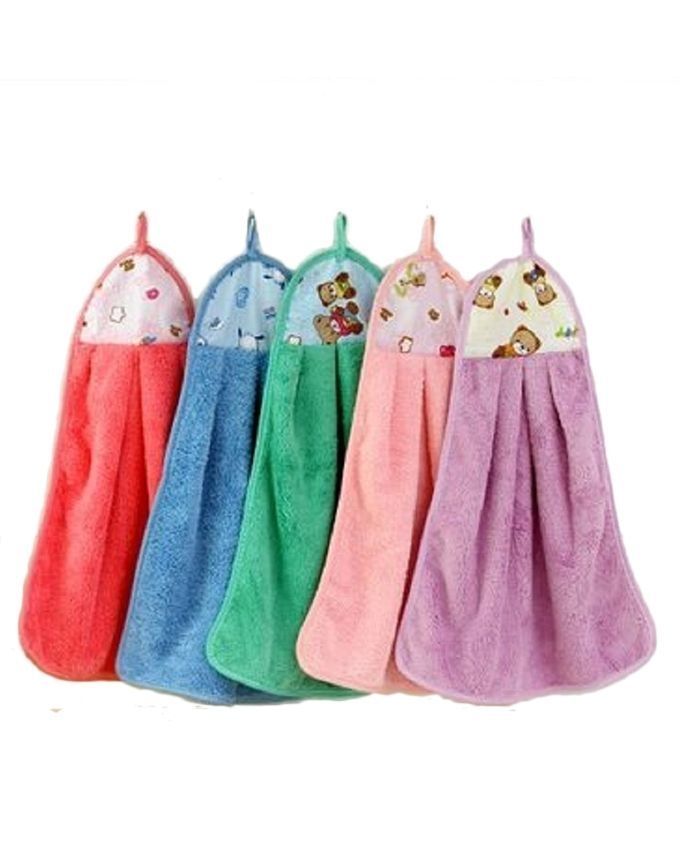 Colourful Patterned Kitchen Napkin Towels - Set Of 5