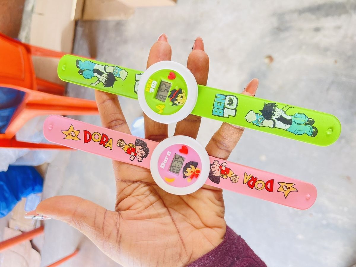 2 IN 1 Children Cartoon  Wristwatch For Boys And Girls