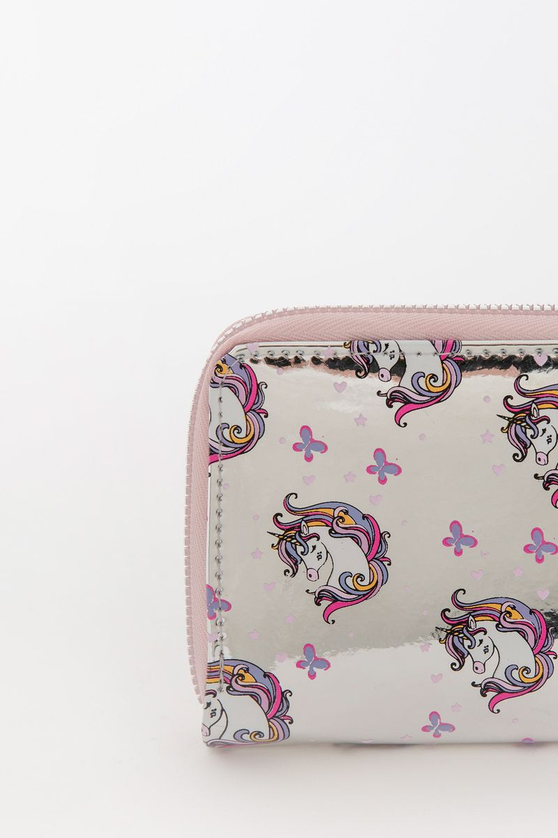 Girl Wallet - Silver