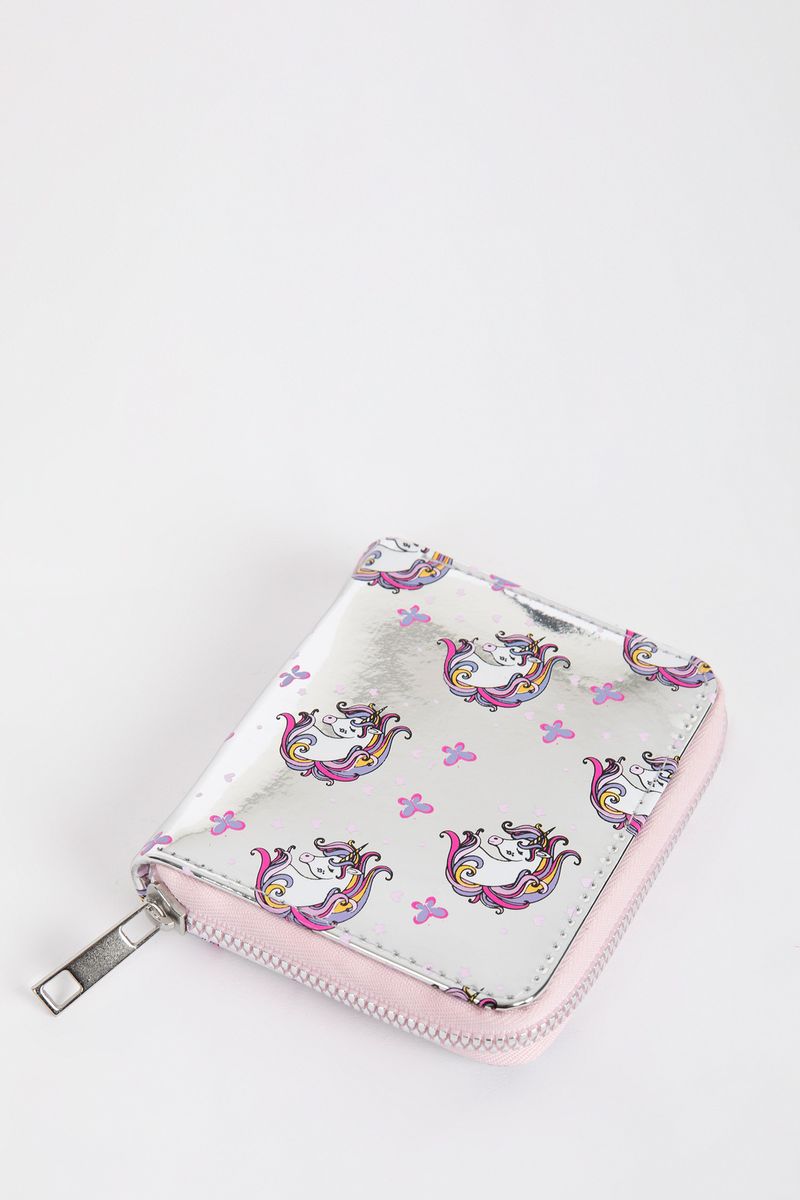 Girl Wallet - Silver