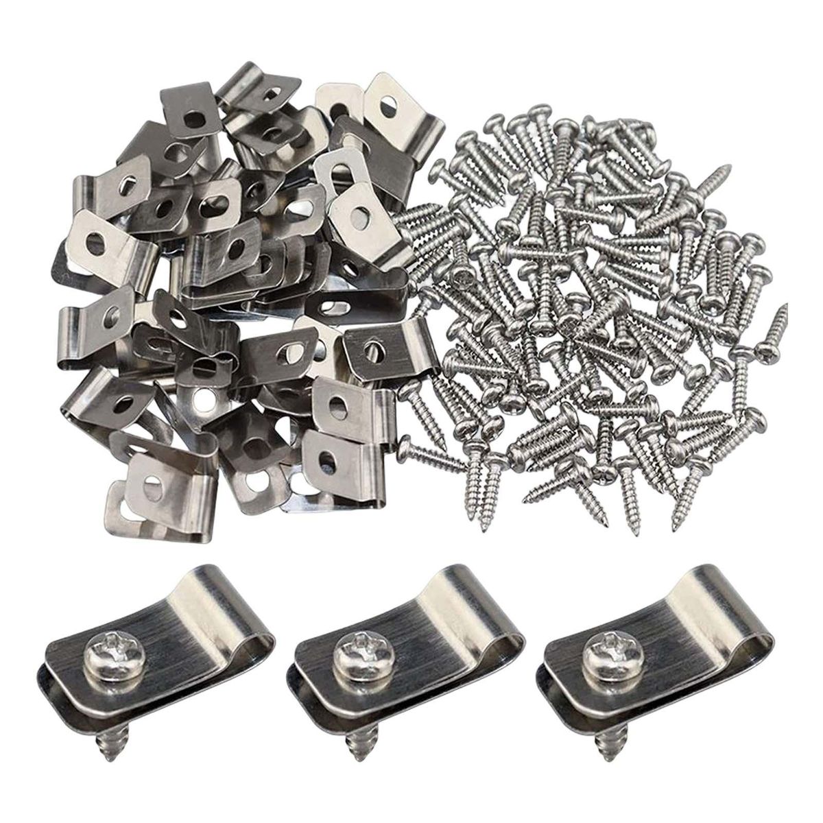 Fence Wire Clamp Stainless Steel Fencing Mount Aluminum