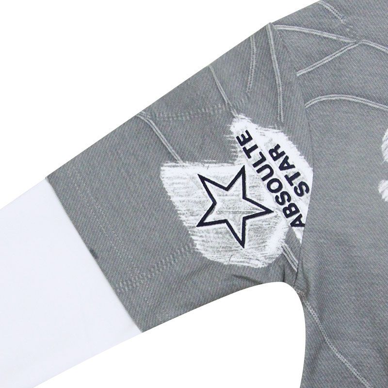 Mens Casual Cotton Autumn Loose Long Sleeve Shirts Sportwear Sweatshirt-Grey
