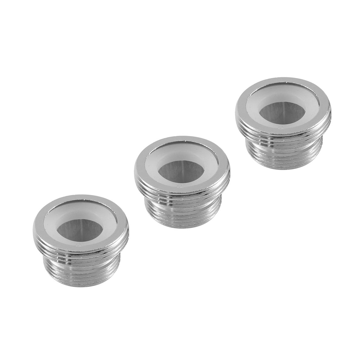 Faucet Transfer Nozzle Bubbler 22 Fine Tooth Nozzle 4 Points Coarse Tooth Conversion Joint Hose Via Diverter 10PCS