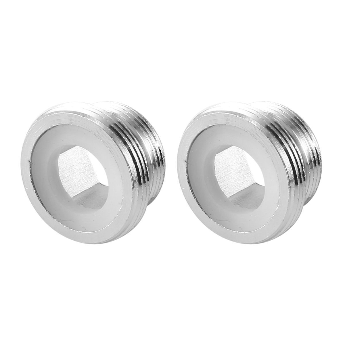 Faucet Transfer Nozzle Bubbler 22 Fine Tooth Nozzle 4 Points Coarse Tooth Conversion Joint Hose Via Diverter 10PCS