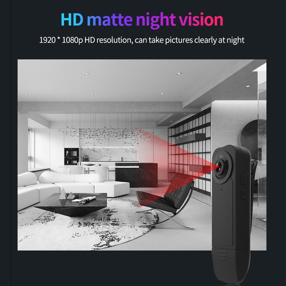 Camera Mini Pocket Pen Camera HD 1080P Full Portable Body Recorder Video DVR