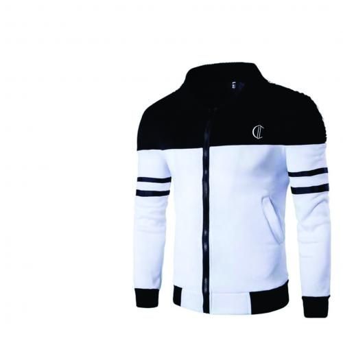 White/Black Varsity Jacket With Joggers