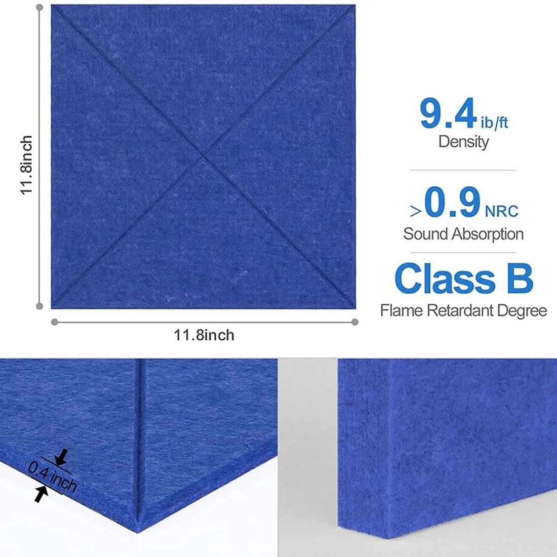 12 Pack Self-Adhesive Acoustic Panels,Acoustic Foam
