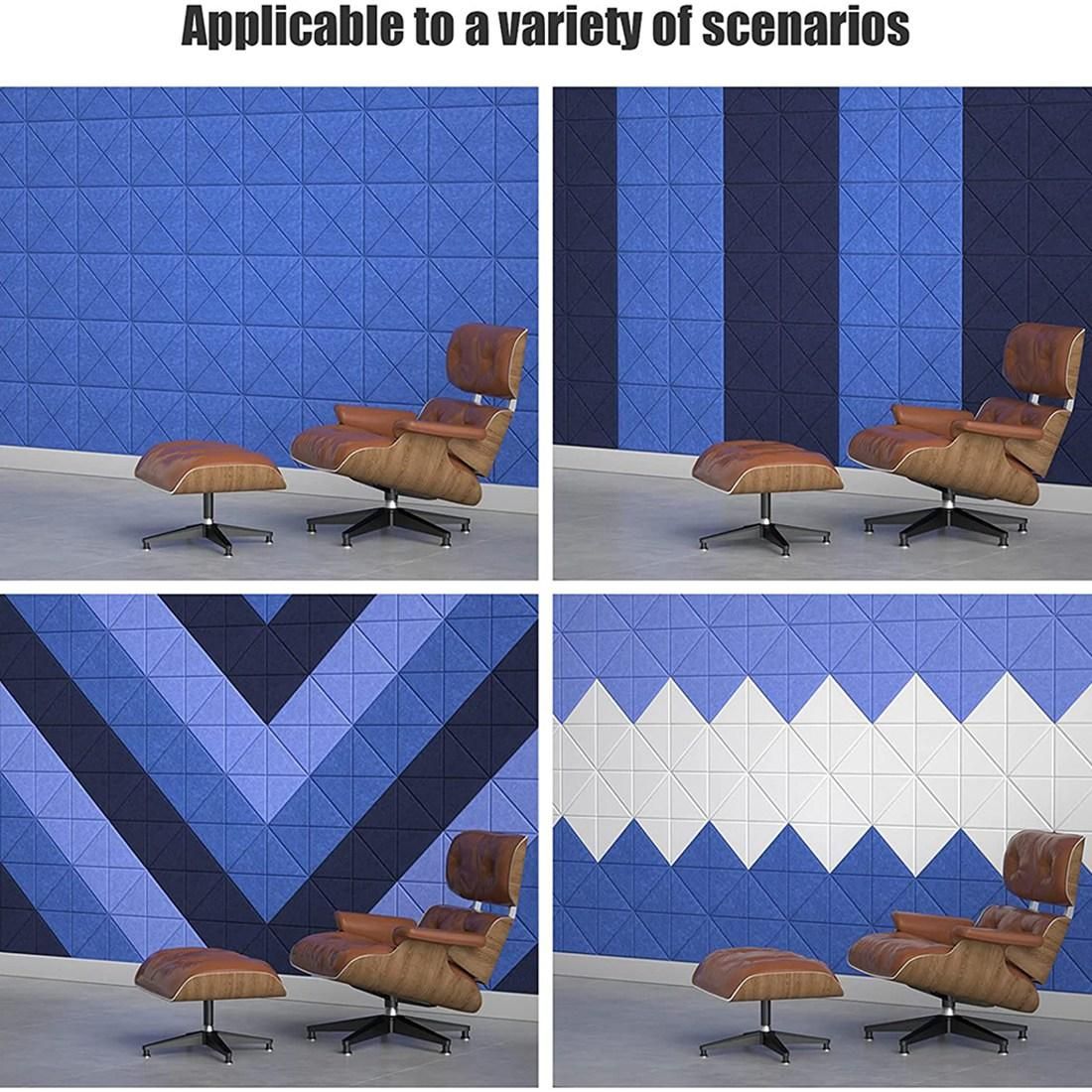 12 Pack Self-Adhesive Acoustic Panels,Acoustic Foam
