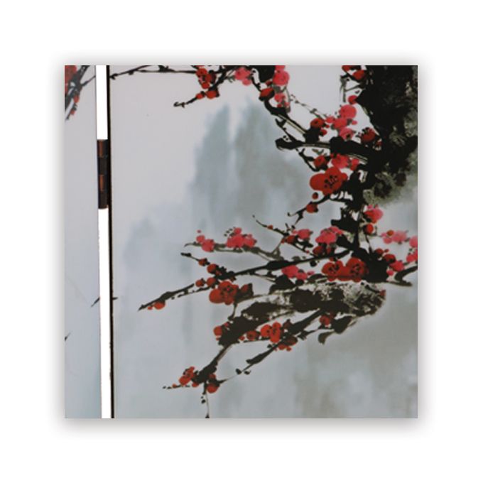 Chinese Classical Screen Decoration, Plum Orchid Bamboo Chrysanthemum Pattern, Chinese Folk Crafts