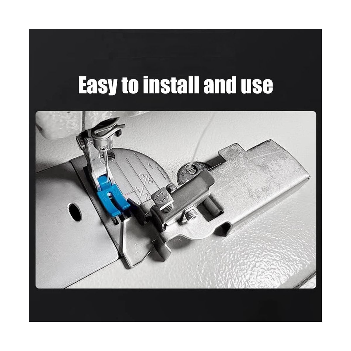 New Multifunctional Rule Seam Guide Hemmer Guide Guide for Industrial Lockstitch or Walking Foot
