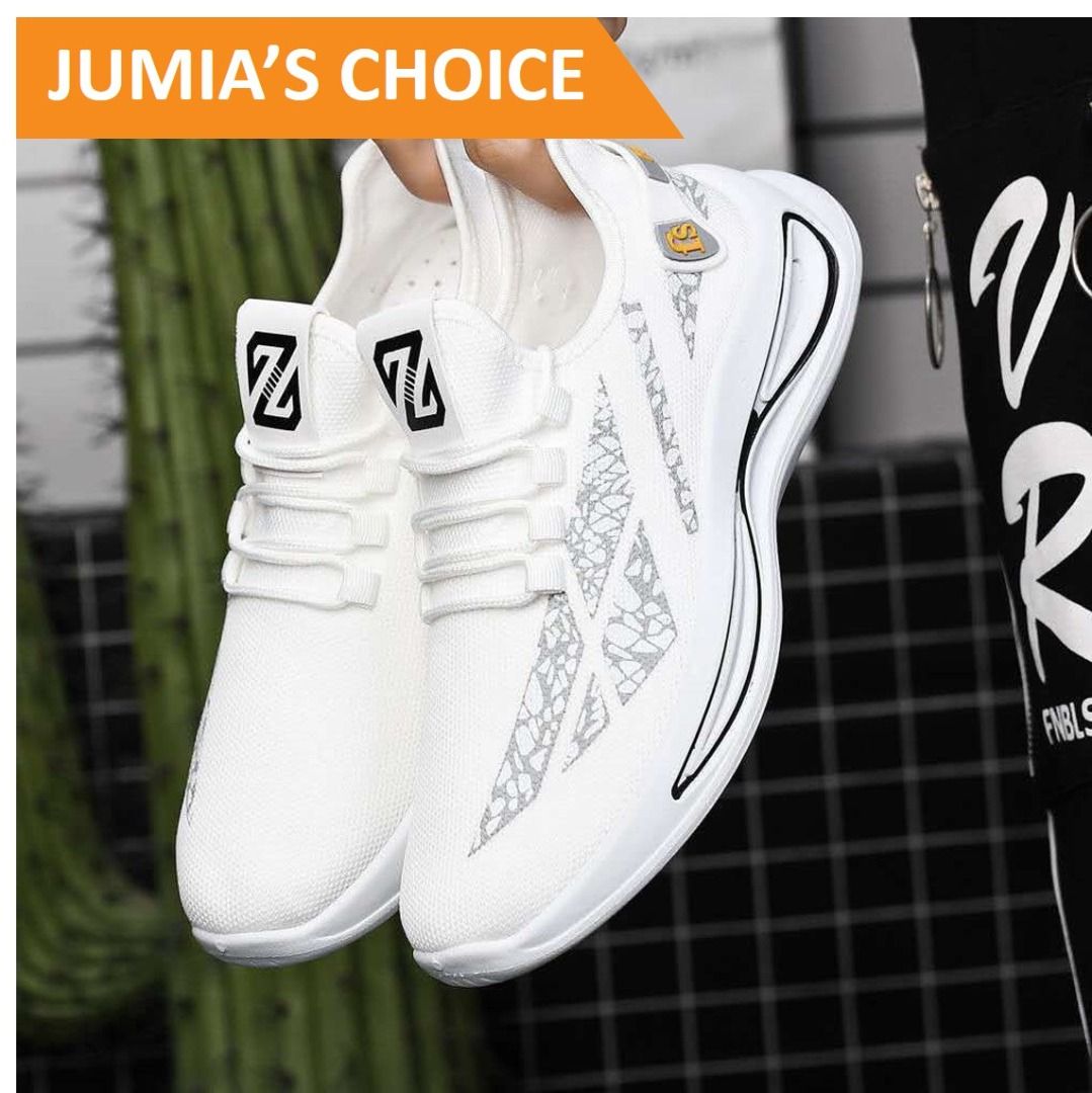 White Casual Shoes - Fashion Sneakers
