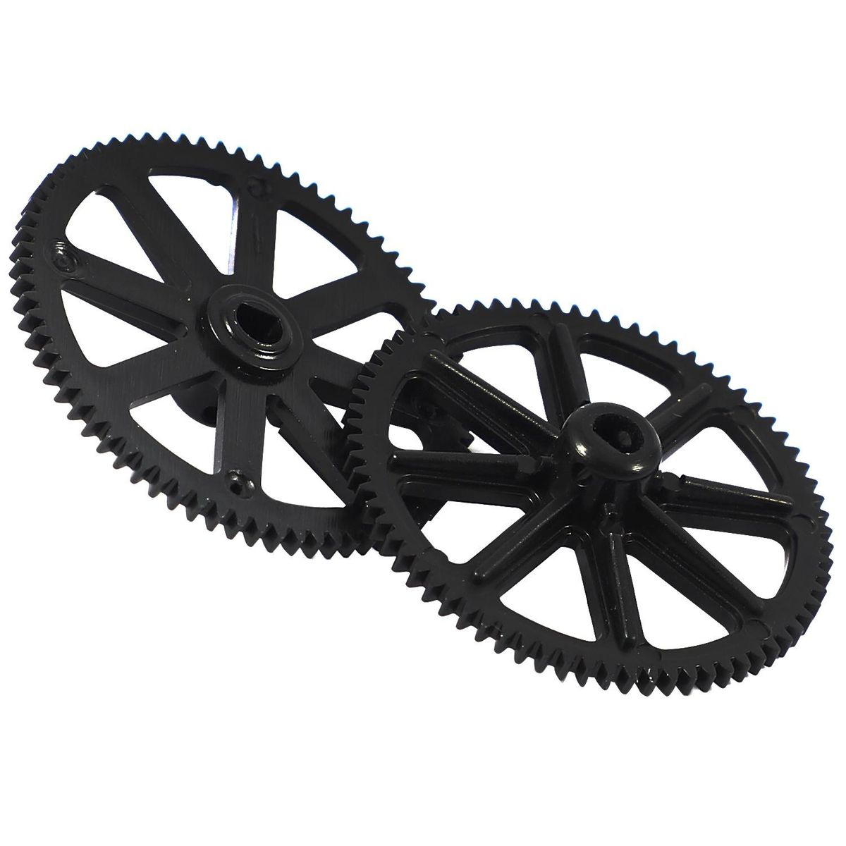 1 Pair Rc Helicopter Parts Plastic Gearset Main