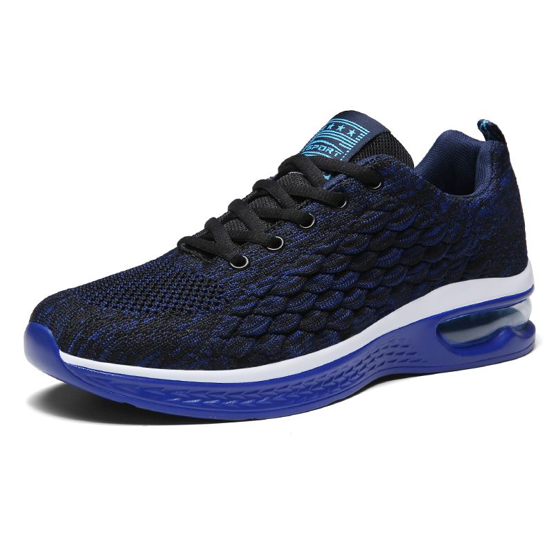 Mens Sneakers Outdoor Athletic Sports Footwear Blue