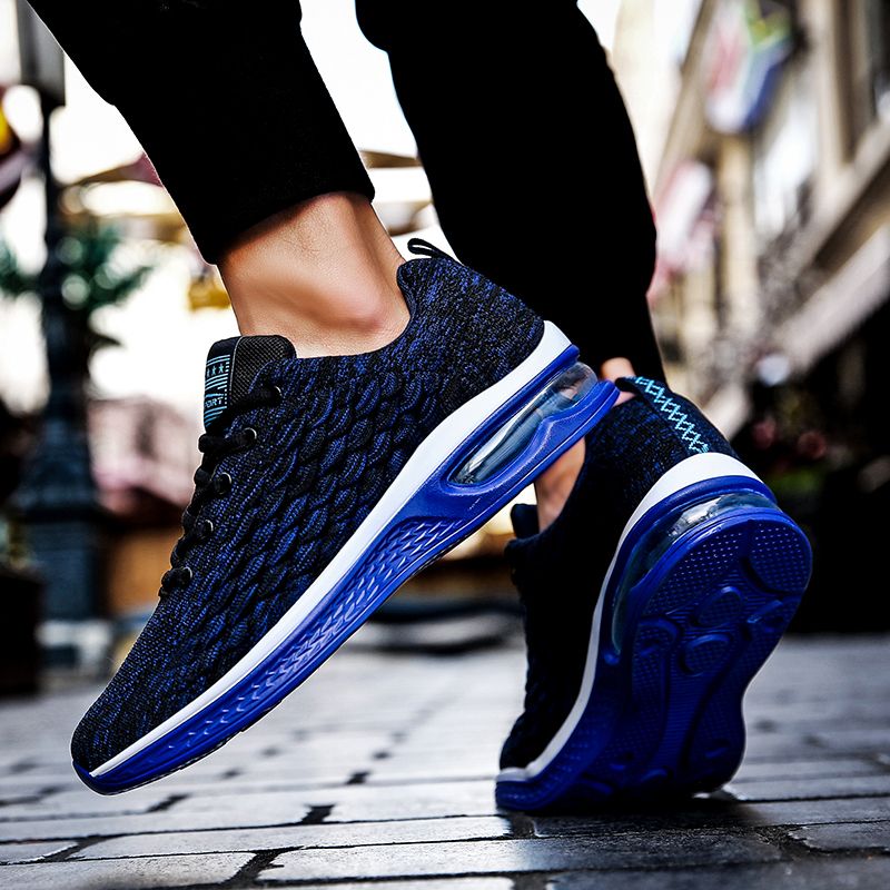 Mens Sneakers Outdoor Athletic Sports Footwear Blue