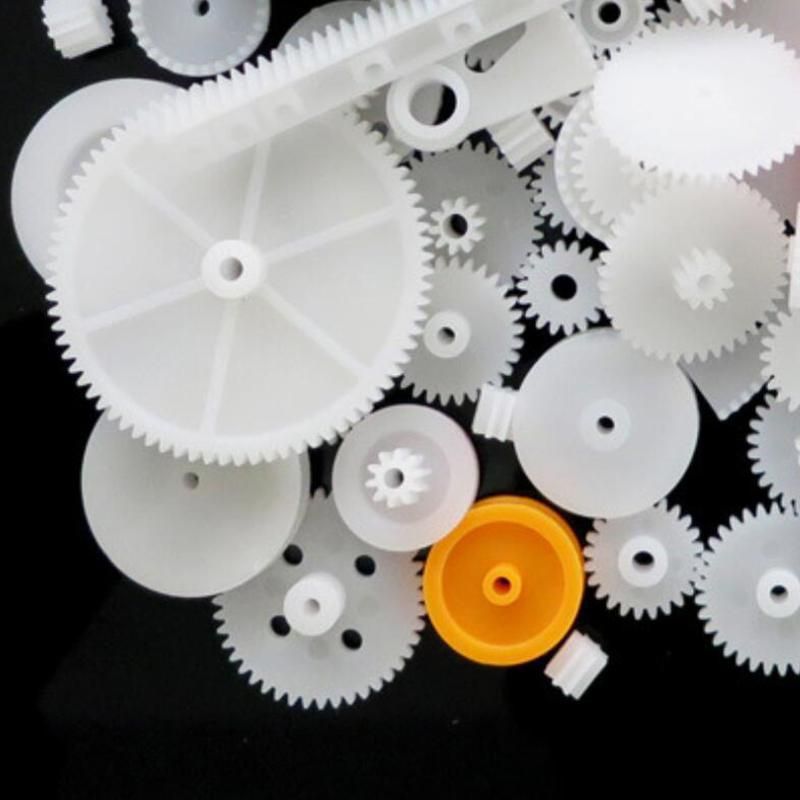 81 pcs Plastic Gear Bag DIY Craft Model Making Gear Rack