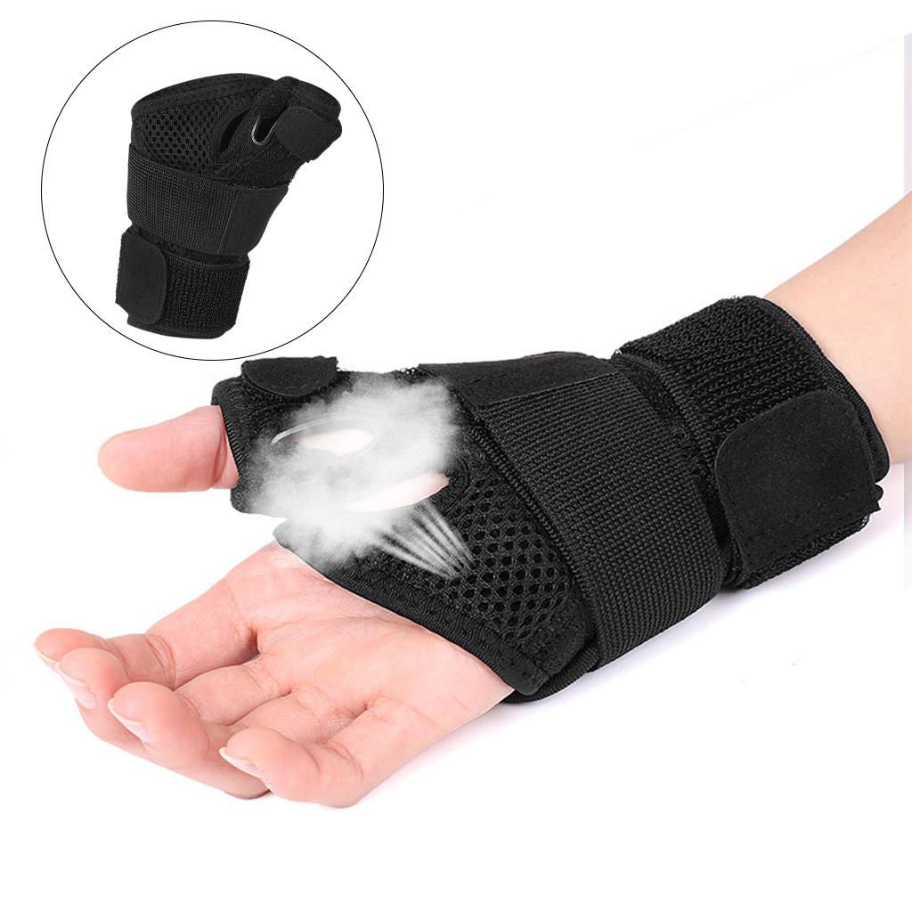Breathable Wrist Brace Thumb Support Splint For Tendonitis Sports