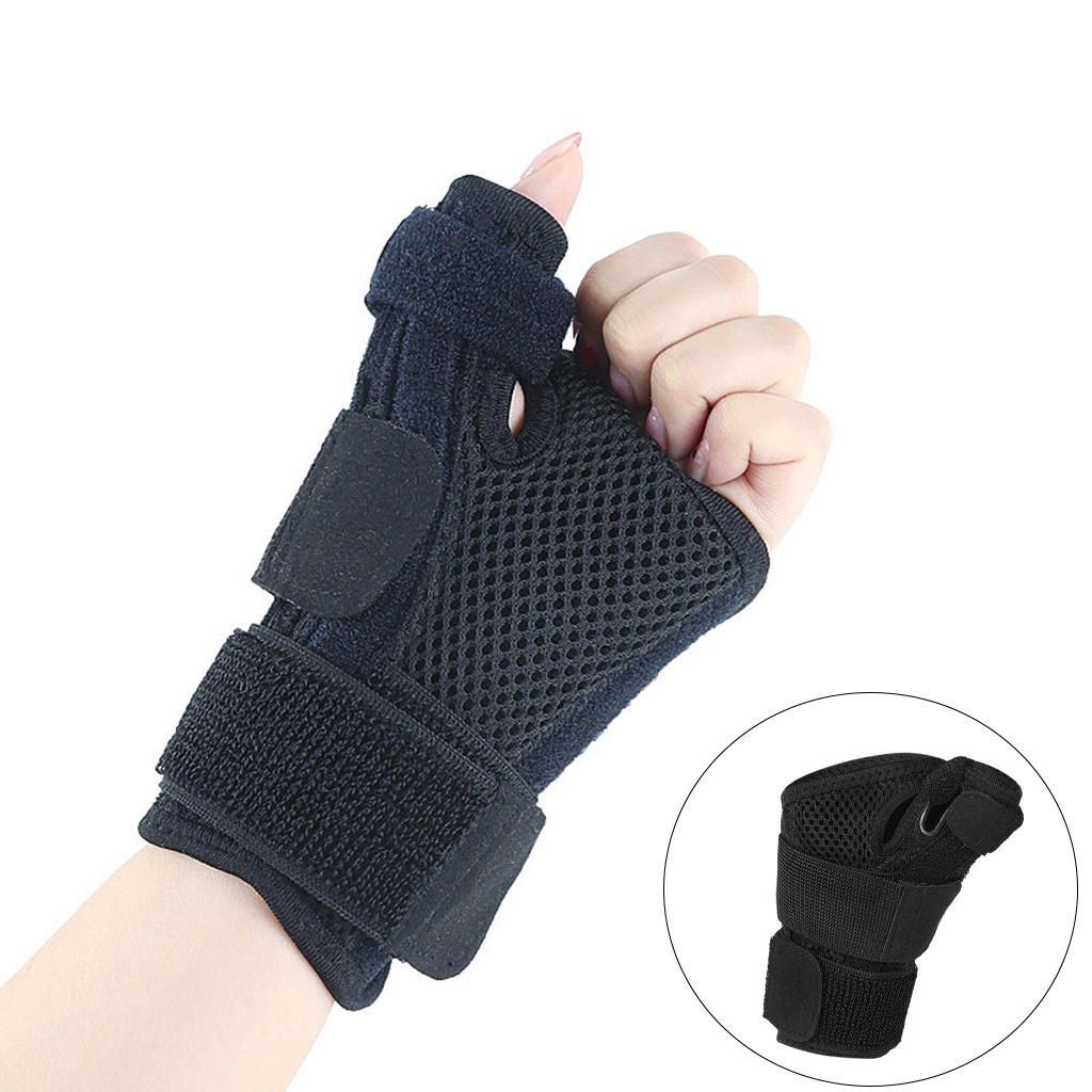 Breathable Wrist Brace Thumb Support Splint For Tendonitis Sports