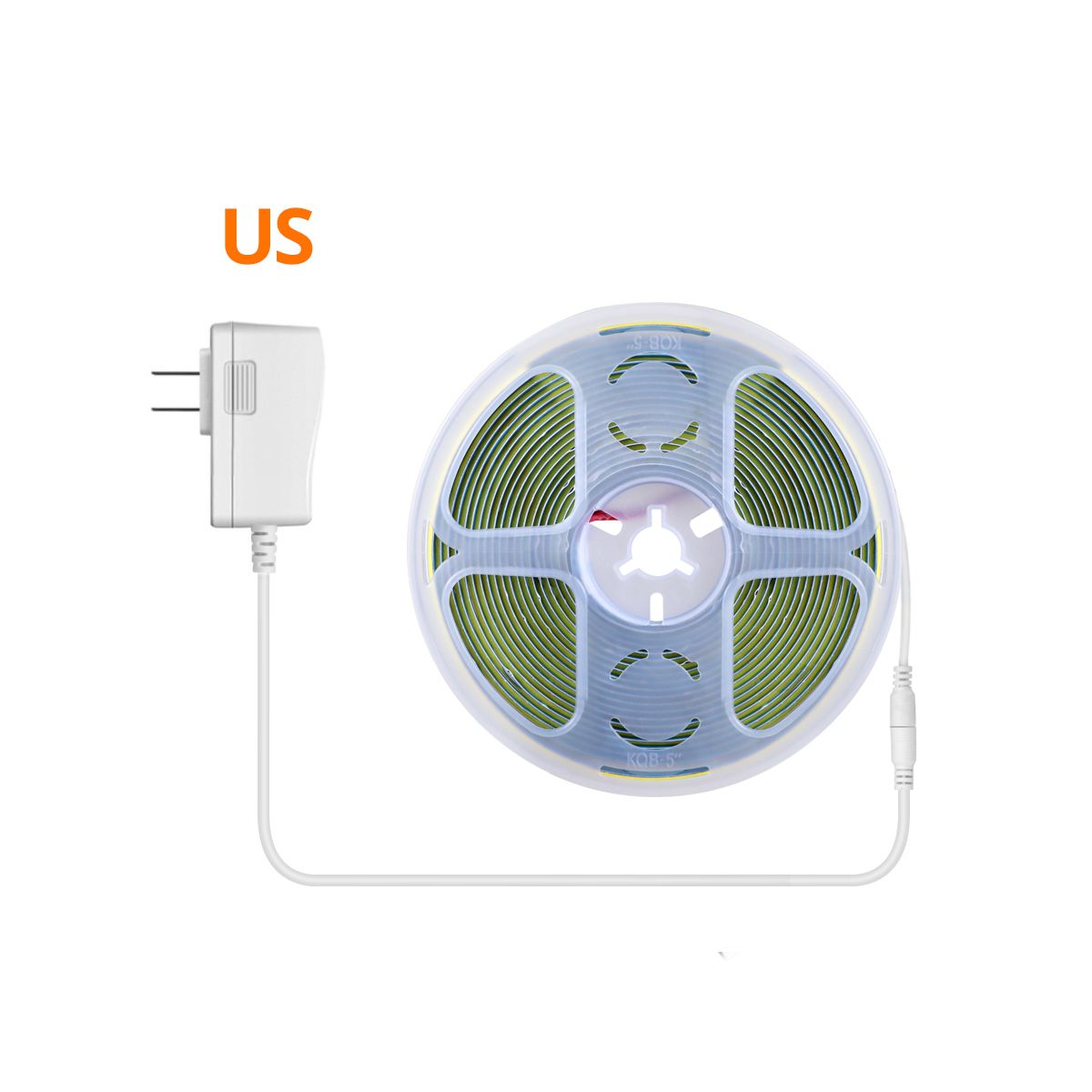 Dc 12V Kitchen Led Lights COB CRI 90 High Brightness Flexible Dimmable Linear Home RA90 Touch Switch EU/US Plug Cabinet Lamp-2m-Colorful