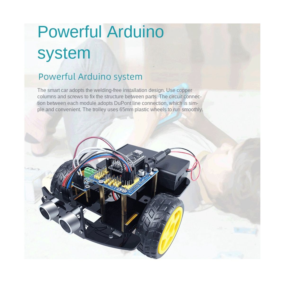 Car Smart Robot Programming Kit DIY Electronic Kit Smart