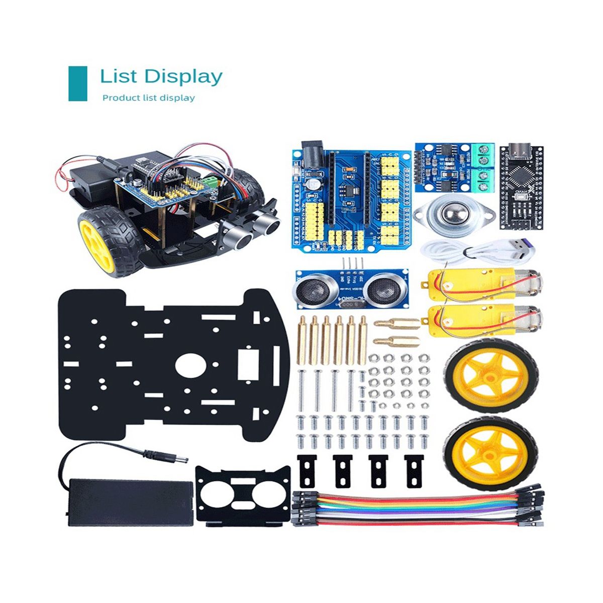 Car Smart Robot Programming Kit DIY Electronic Kit Smart