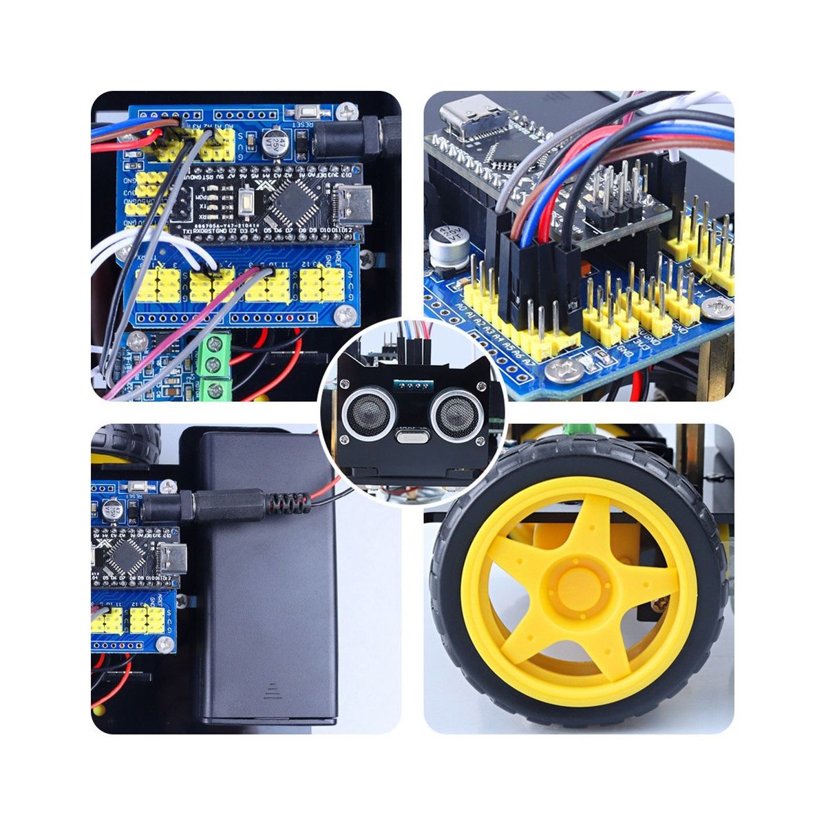 Car Smart Robot Programming Kit DIY Electronic Kit Smart