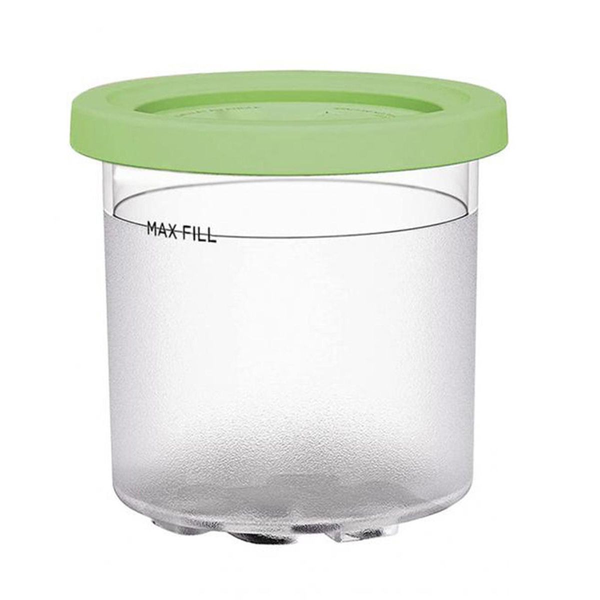 Ice Cream Cup Ice Cream Storage Organizers Green