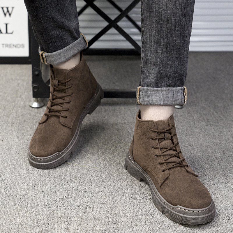 Shoes Men Boots Martin Boots Casual Shoes Outdoor Shoes Mountaineering Sports Shoes Fashion Shoes