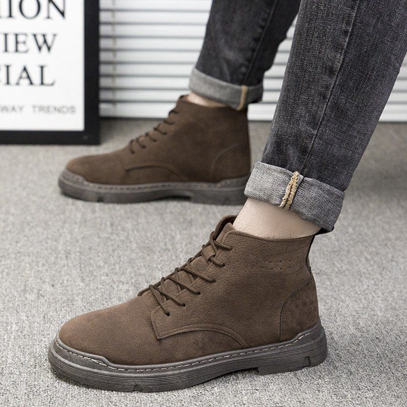 Shoes Men Boots Martin Boots Casual Shoes Outdoor Shoes Mountaineering Sports Shoes Fashion Shoes