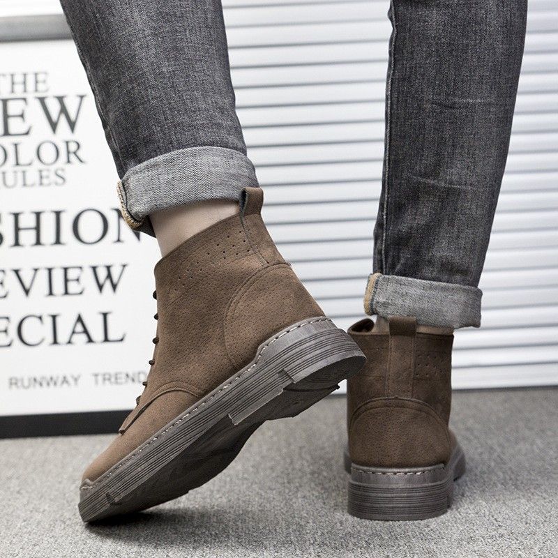 Shoes Men Boots Martin Boots Casual Shoes Outdoor Shoes Mountaineering Sports Shoes Fashion Shoes