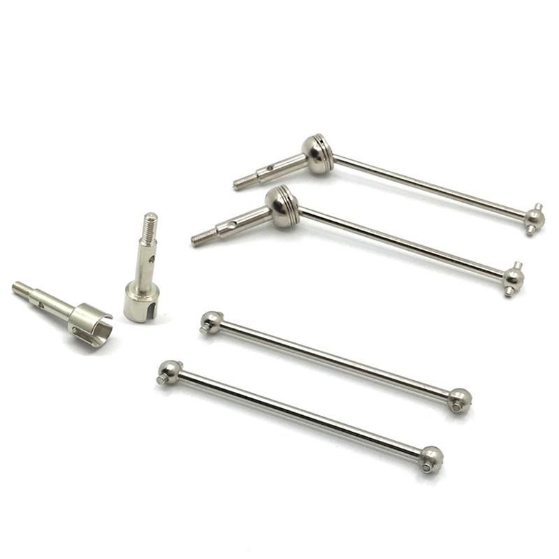 4Pcs Metal Front & Rear CVD Drive Shaft for WLtoys 144001