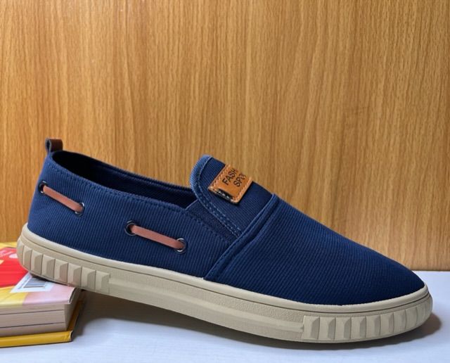 WESTERN STAR FLAT SNEAKERS - BLUE