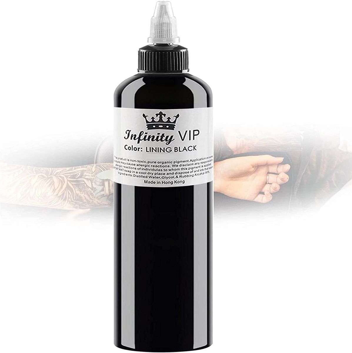 BAODELI 1 Bottle 8 OZ Tattoo Ink Super Black Pigment Set