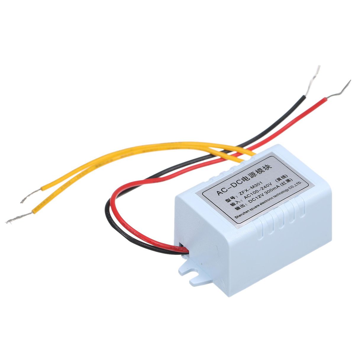 A C-D C100-240V D C12V 300mA Switch Electronic Module with Overvoltage/ Overcurrent/ Short Circuit/ Overheating P-rotection Design Mini Portable for Industrial Control System