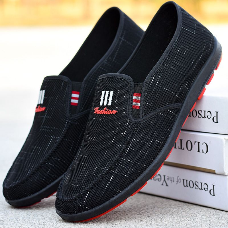 Men's Shoes Canvas Loafers Classic Loafers Slip-On Shoes  Men's Casual Shoes