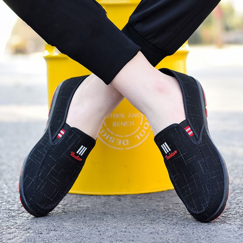 Men's Shoes Canvas Loafers Classic Loafers Slip-On Shoes  Men's Casual Shoes