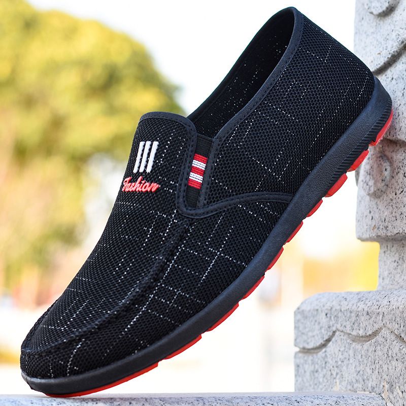 Men's Shoes Canvas Loafers Classic Loafers Slip-On Shoes  Men's Casual Shoes