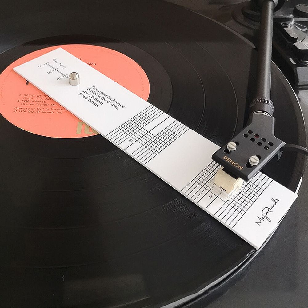 Record Player Calibration Distance Gauge Vinyl Turntable