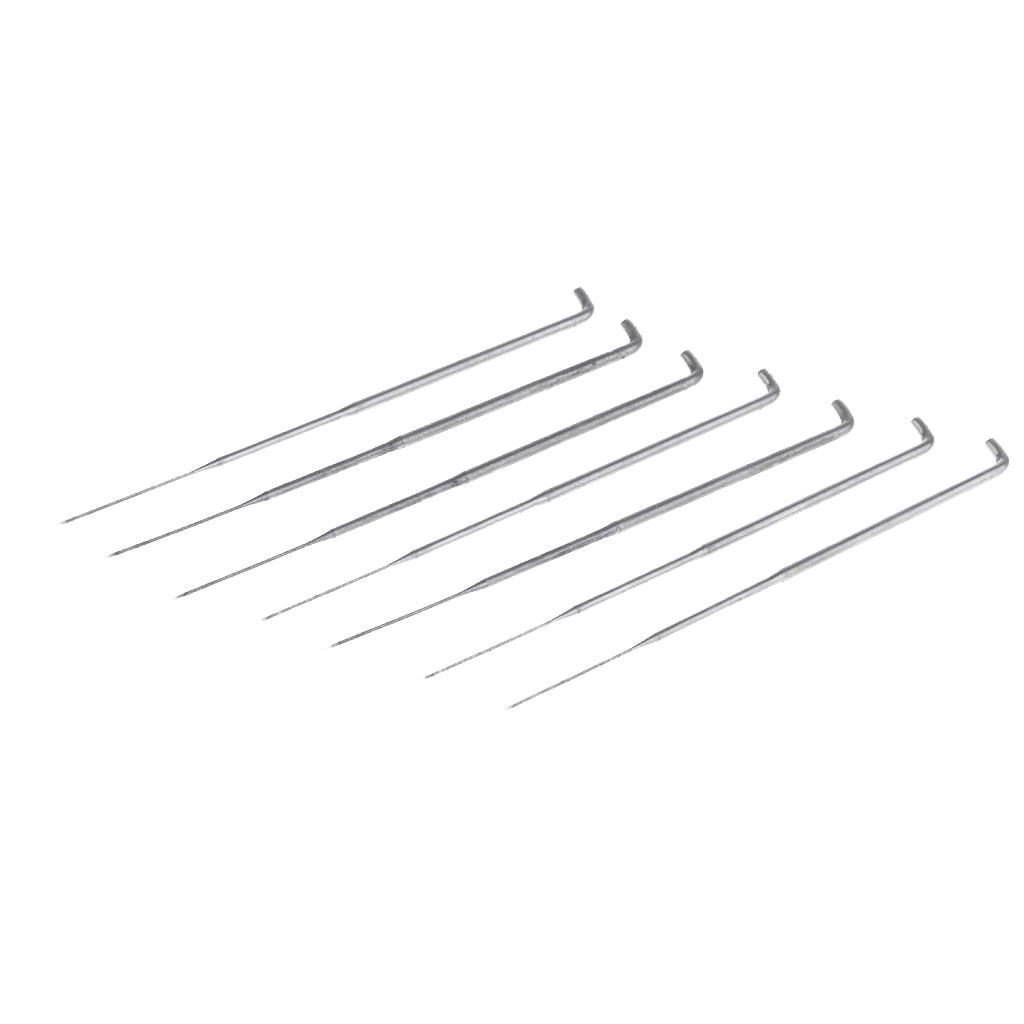 7pcs Star Point Felting Needles Handle Holder Wool Pins Wool Felting