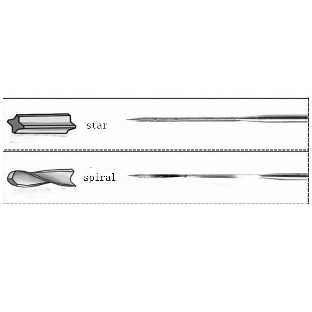 7pcs Star Point Felting Needles Handle Holder Wool Pins Wool Felting