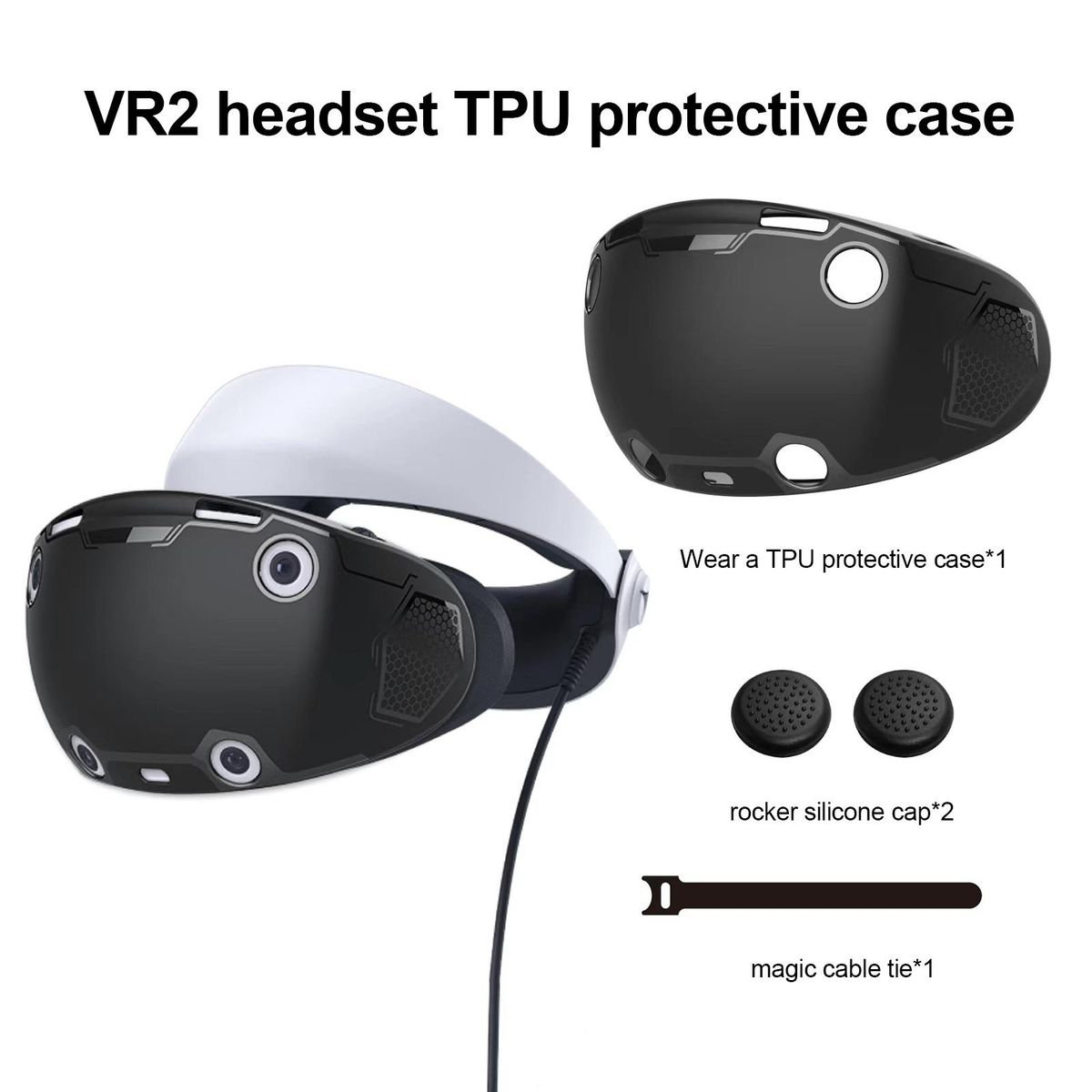 Protective Case Cover For Psvr2 Washable For PSVR2 Shell
