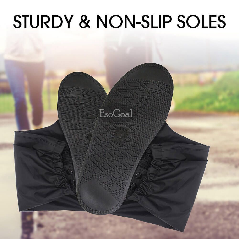EsoGoal Long Anti-slip Waterproof Rain Boot ShoeS Cover