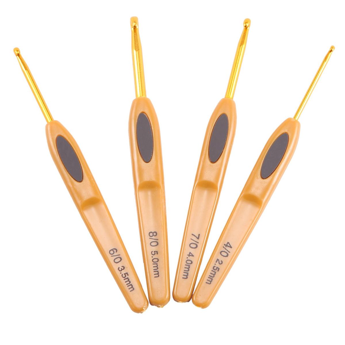 8Pcs Handmade Crochet Hook Set Stitches Sewing Tool Home Knitting s Aluminum Alloy DIY Portable